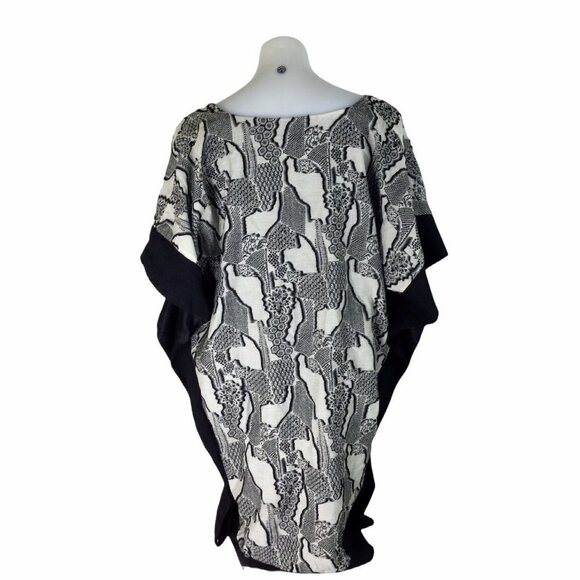 Riser Goodwyn Cotton Silk V-Neck Animal Print - Picture 8 of 8